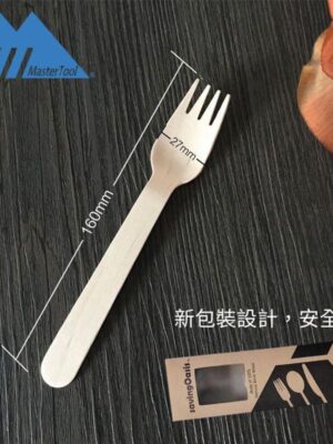 便攜樺木餐叉-25pcs/set